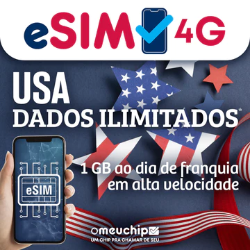 e-SIM DADOS EUA
