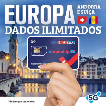 Europa Dados Ilimitados androrra e suíça